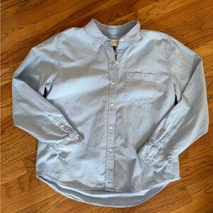 Universal Thread Light Blue Long Sleeve Casual Button-Down Shirt